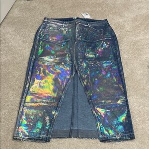 Holographic Women skirt